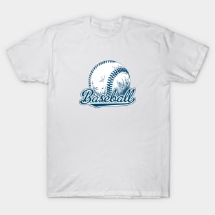 Baseball and retro style T-Shirt